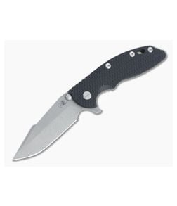 Hinderer XM-18 3.5" Skinny Harpoon Spanto Working Finish 20CV Black G10 Battle Bronze Tri-Way Flipper 1208 - HK-1208 1
