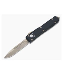 Microtech Ultratech S/E Bronzed M390 Drop Point Black OTF Automatic Knife 121-13 - MT-121-13 1