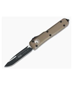 Microtech Ultratech Tan CC Drop Point OTF Automatic Knife 121-1CCTA-M390 - MT-121-1CCTA-M390 1