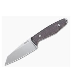 Boker Solingen Daily Knives AK1 Reverse Tanto Bison Micarta RWL34 Fixed Blade 121502 - BO-121502 1