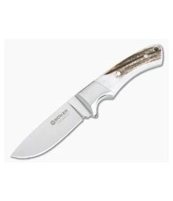 Boker Solingen Integral Hunter Stag 440C Fixed Blade Hunting Knife 121535HH - BO-121535HH 1