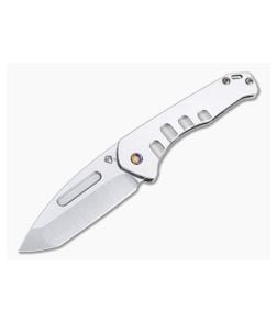 Medford Praetorian Slim Tanto Tumbled S35VN Titanium Frame Lock Folder - MKT-121 1