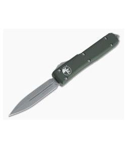 Microtech Ultratech D/E Apocalyptic M390 Double Edge OD Green OTF Automatic Knife 122-10OD - MT-122-10APOD 1