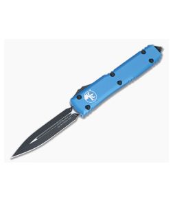 Microtech Ultratech Blue Aluminum Black M390 D/E OTF 122-1BL - MT-122-1BL 1