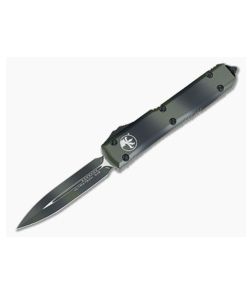 Microtech Ultratech Green Camo CC Double Edge OTF Automatic Knife 122-1CCGC-M390 - MT-122-1CCGC-M390 1