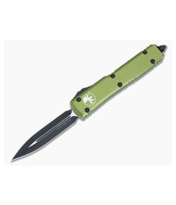 Microtech Ultratech OD Green Black D/E M390 OTF Automatic Knife 122-1OD - MT-122-1OD 1