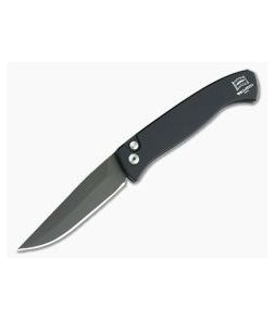 Protech Knives Small Brend 2 Auto Black Automatic Black Blade 1221 - PT-1221 1
