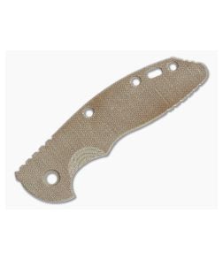 Hinderer Knives Skinny XM-18 3.5" Handle Scale Smooth Natural Micarta 1233 - HK-1233 1