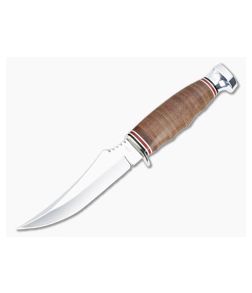 Kabar Skinner Leather Handle Fixed Blade 1233 - KA-1233 1