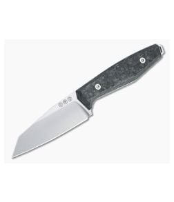 Boker Solingen Daily Knives AK1 Reverse Tanto Carbon Fiber RWL34 Fixed Blade 124502 - BO-124502 1