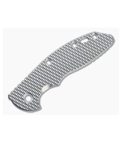 Hinderer Knives Skinny XM-18 3.5" Handle Scale Textured Stonewashed Titanium 1245 - HK-1245 1