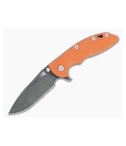 Hinderer XM-18 3.5" Slicer Battle Black DLC 20CV Orange G10 Tri-Way Flipper 1254 - HK-1254 1