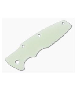 Hinderer Knives Eklipse 3.5" Handle Scale Textured Translucent Green G10 1263 - HK-1263 1