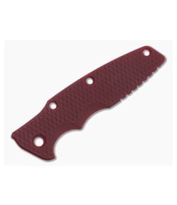 Hinderer Knives Eklipse 3.5" Handle Scale Textured Red G10 1265 - HK-1265 1