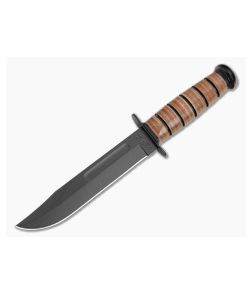 Kabar 1320 Single Mark Utility Leather Fixed Blade - KA-1320 1