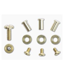 Hinderer Knives Complete Hardware Kit XM-18 3.5" Brass - HK-1329 1