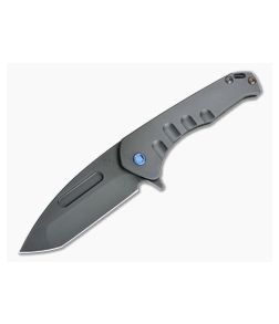 Medford Praetorian Slim Flipper Tanto PVD S35VN Black Titanium Frame Lock Folder - MKT-MKT132 1