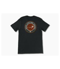 Buck Lifetime Knives Black Cotton T-Shirt | X-Large - BU-13427-XLG 1