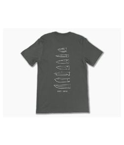 Buck Knives Buck Blades Charcoal Cotton T-Shirt | Large - BU-13431-LRG 1