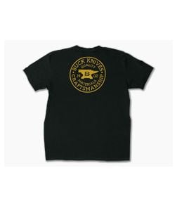Buck Knives Coin Badge Tee Charcoal T-Shirt |X-Large - BU-13462-XLG 1