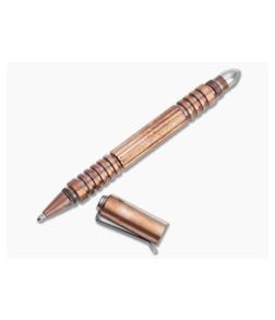 Hinderer Knives Investigator Pen Raw Copper 1346 - HK-1346 1