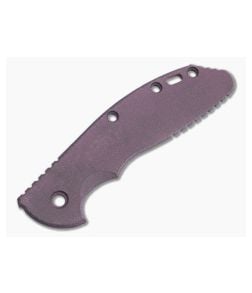 Hinderer Knives XM-24 4" Handle Scale Smooth Burgundy Micarta 1347 - HK-1347 1