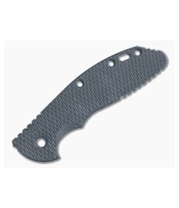 Hinderer Knives XM-24 4" Handle Scale Textured Black Micarta 1349 - HK-1349 1