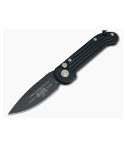 Microtech LUDT 204P Black Standard Automatic Knife 135-1 - MT-135-1-204P 1