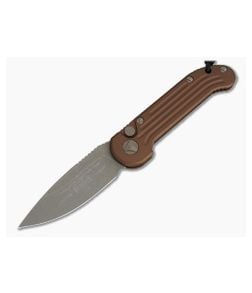 Microtech LUDT Apocalyptic Bronze M390 Tan Automatic Knife 135-13APTA - MT-135-13APTA-M390 1