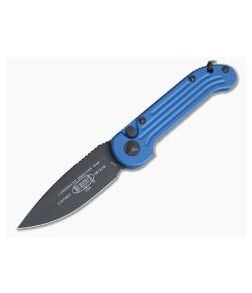 Microtech LUDT Blue Standard Black CTS-204P Automatic Knife 135-1BL - MT-135-1BL-204P 1