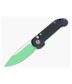 Microtech LUDT Jedi Master Green Automatic Knife 135-1JM - MT-135-1JM 1