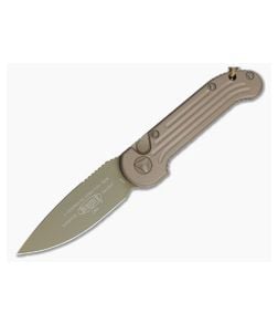 Microtech LUDT Full Tan Standard Automatic Knife 135-1TN - MT-135-1TN 1