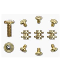 Hinderer Knives Complete Hardware Kit Eklipse 3.5" Solid Brass 1358 - HK-1358 1