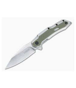 Kershaw Salvage Reverse Tanto Olive GFN Assisted Frame Lock Flipper 1369 - KS-1369 1