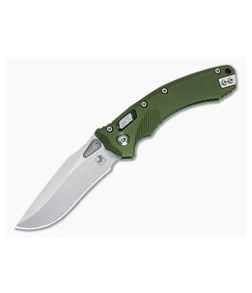 Microtech Amphibian RAM-LOK S/E Green Stonewash Standard - MT-137RL-10FLOD 1