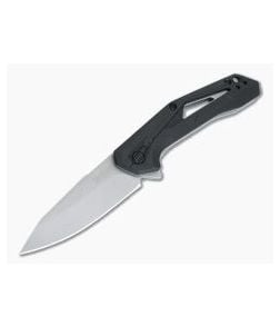 Kershaw Airlock Stonewashed Reverse Tanto Black GFN Assisted Liner Lock Flipper 1385 - KS-1385 1