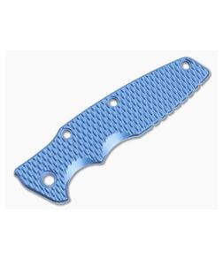 Hinderer Knives Eklipse Gen 2 Scale Textured Stonewash Blue Titanium 1387 - HK-1387 1