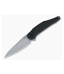 Kershaw Lightyear Blasted Drop Point Black GFN Assisted Liner Lock Flipper 1395 - KS-1395 1