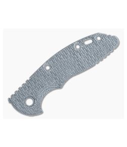 Hinderer Knives XM-18 3" Textured Black Canvas Micarta Handle Scale 1407 - HK-1407 1