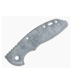 Hinderer Knives XM-18 3" Smooth Black Canvas Micarta Handle Scale 1409 - HK-1409 1