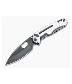 Medford Infraction PVD S35VN Faced Silver PVD Frame Lock Titanium Folder - MKT-MKT140 1