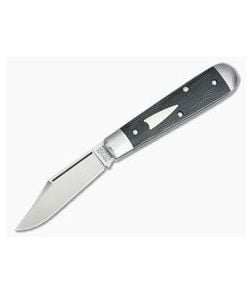 Tidioute Cutlery #14 Clip Blade SFO Lick Creek Boys Knife Black Canvas Micarta - GEC-141118-BCM 1