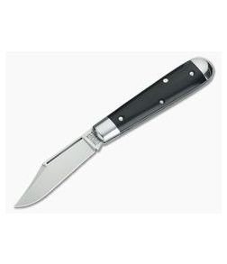 Tidioute Cutlery #14 Clip Blade Lick Creek Boys Knife Gabon Ebony Wood - GEC-141118-GE 1