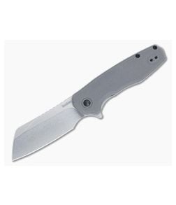 Kershaw Wharf Silver GFN Liner Lock Pocket Cleaver 1414 - KS-1414 1