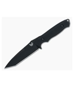 Benchmade 141BK Nimravus Tanto Black Plain Edge 154CM Black Aluminum Combat Fixed Blade - BM-141BK 1