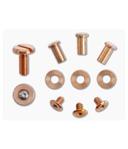 Hinderer Knives Complete Hardware Kit XM-18 3.0" Solid Copper 1423 - HK-1423 1