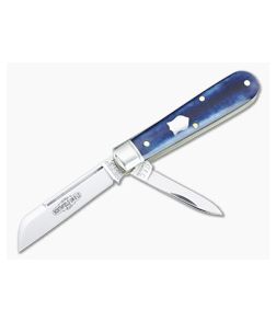 Northfield #14 Barlow Navy Blue Smooth Bone 2 Blades 143223-NBSB - GEC-143223-NBSB 1