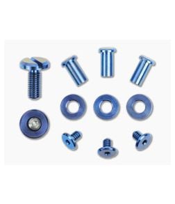 Hinderer Knives Complete Hardware Kit for XM-18 3.0" Stonewashed Blue Titanium 1453 - HK-1453 1