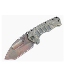 Medford Praetorian Ti Tanto Vulcan 3V Brushed Bronze Dragon Skin Titanium Folder - MKT-MKT145 1