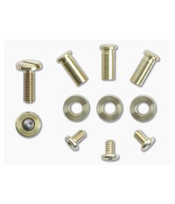 Hinderer Knives Brass Complete Hardware Kit For XM-24 4.0" Folders 1472 - HK-1472 1